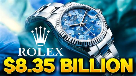 rolex company net worth|how much money does rolex make.